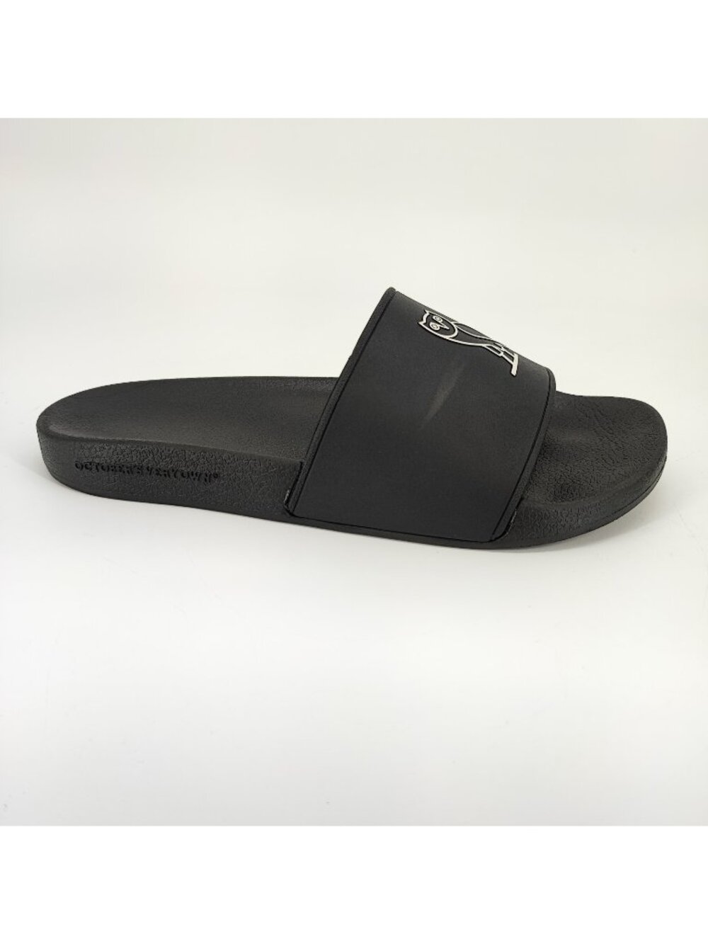 OVO Black Slide Women’s 7 US Sandals Synthetic Leather Comfort S21-AC-071